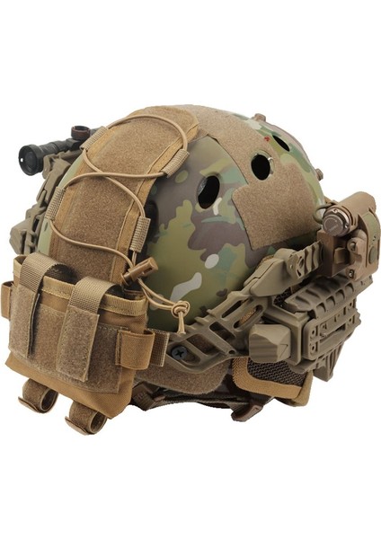 Cp Mich Hızlı Kask Pil Sırt Çantası Mk2 Aksesuar Çantası Çok Fonksiyonlu Taktik Askeri Savaş Karşı Ağırlık Paketi (Yurt Dışından) modelleri