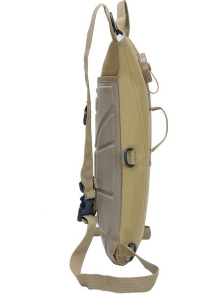 Jungle Camo Taktik Hidrasyon Paketi Sırt Çantası Askeri Su Geçirmez Naylon Su Torbası 3 Litre Mesane ile Yürüyüş Bisiklet Tırmanma (Yurt Dışından)