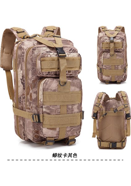 K 30L Askeri Taktik Saldırı Sırt Çantası Molle Açık Kamp Yürüyüş Sırt Çantası Su Geçirmez Spor Seyahat Kamuflaj Taktik Çanta (Yurt Dışından)