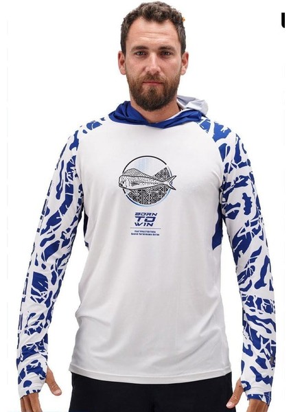 Pro Angler S24 Hooded Lambuka Navy - M