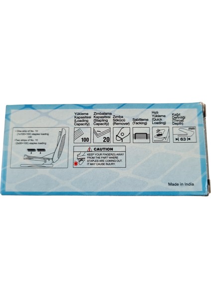 Zımba Makinesi No:10 Siyah (6500) modelleri