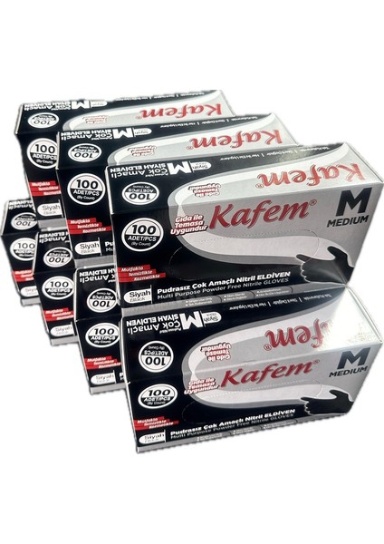 Pudrasız Çok Amaçlı Nitril Eldiven M 100ADETX20PAKET fırsatları