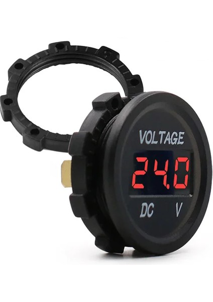 Dc Voltmetre 48V Yuvarlak