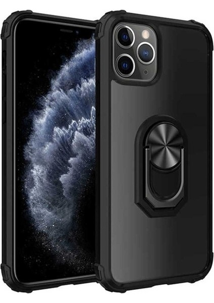 Apple iPhone 11 Pro Uyumlu Kılıf Mola Kapak, Siyah