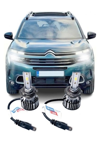 Cıtroen C5 Aırcross LED Kısa Far Ampulü Mono H7