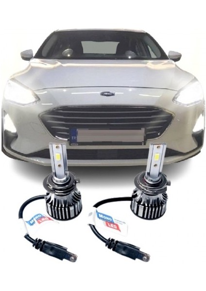 Ford Focus 4 LED Kısa Far Ampulü H7 Mono