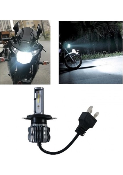 Honda CBR125R LED Far Ampulü PX43T H4 Hs1 Zero 1 Adet