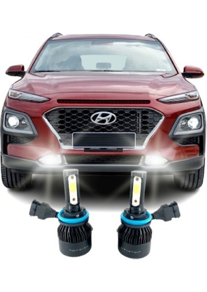 Hyundaı Kona LED Sis Farı Ampulü Duo H8