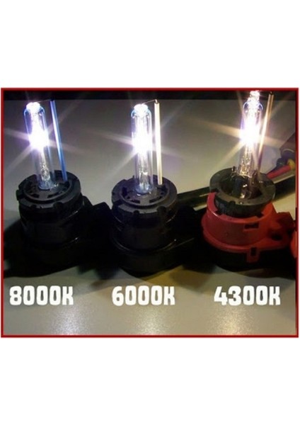 D4S Xenon Ampul 8000K %50 Fazla Işık