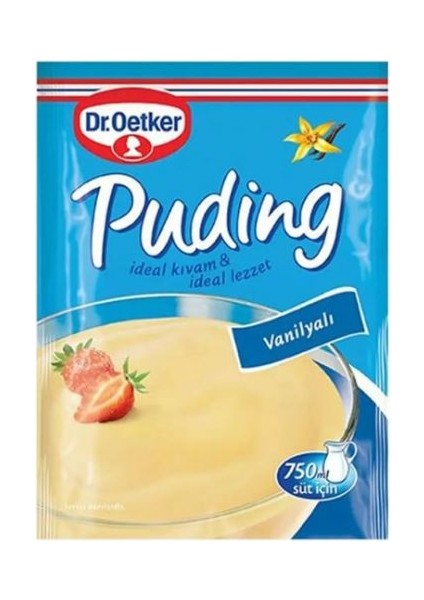 Dr Oetker Vanilyalı Puding 120 Gr.