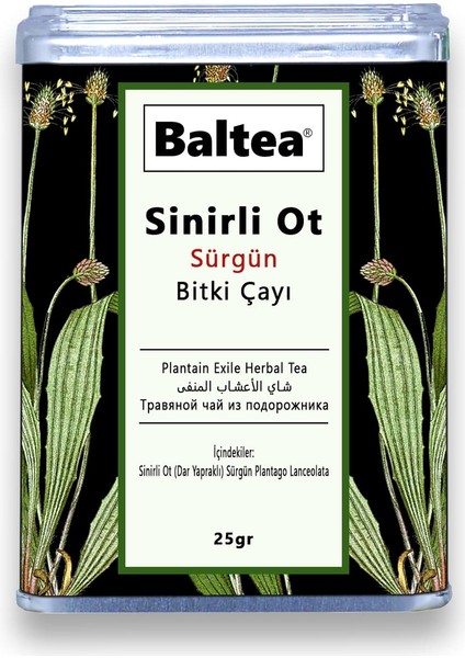 Sinirli Ot Bitki Çayı 25G