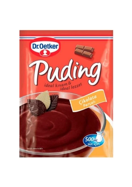 Dr.Oetker Çikolata Parçalı Puding 115 gr