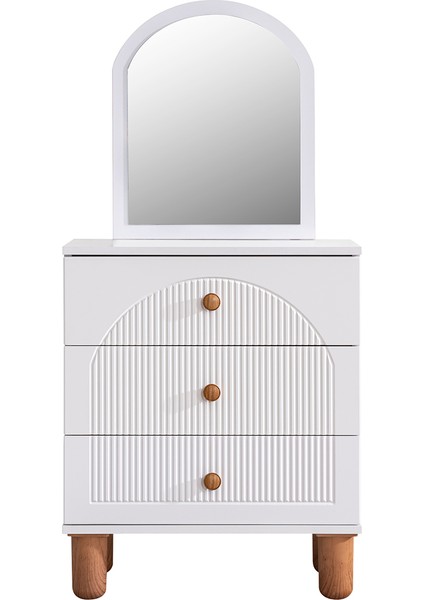 Bohem Genç Odası Takımı - 4 Kapaklı Dolap, Karyola, Komodin, Şifonyer, Çalışma Masası