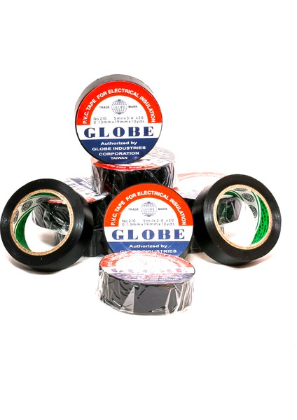 Pvc Elektrik Izolasyon Bant .0.13X19X10YRDS. (Siyah) (10.lu Paket) fiyatları