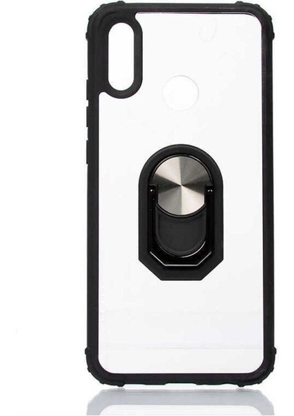 Huawei P Smart 2019 Uyumlu Kılıf Mola Kapak, Siyah