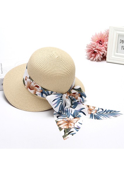 Şapka Bayanlar Yaz Güneşlik Yay Kalp Şapka (Yurt Dışından)