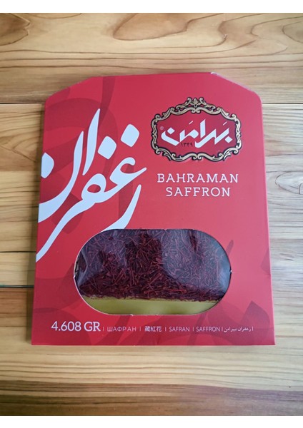 Konak Ambalaj Bahraman Safran ,  Saffron 4,608 gr 3 Paket