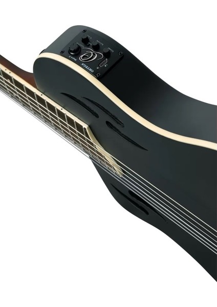 Tourplayer Rtpstd-Sbk-L Solak Elektro Klasik Gitar (Siyah)