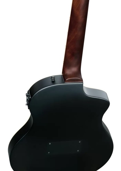 Tourplayer Rtpstd-Sbk-L Solak Elektro Klasik Gitar (Siyah)
