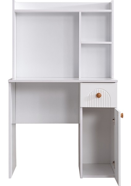 Bohem Genç Odası Takımı - 4 Kapaklı Dolap, Karyola, Komodin, Çalışma Masası