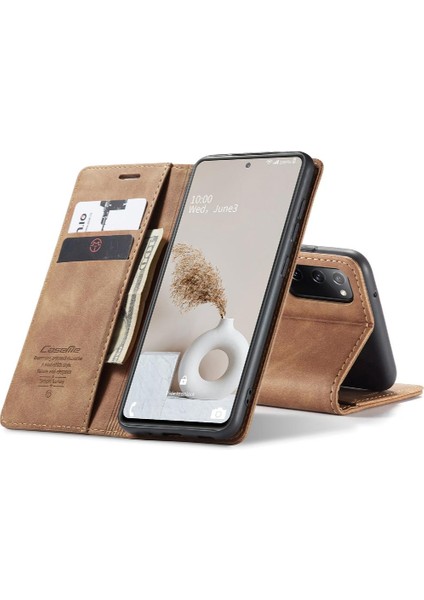 Samsung Galaxy S20 Fe Için Flip Case Vintage Pu Deri Cüzdan Flip Folio (Yurt Dışından) fiyatları
