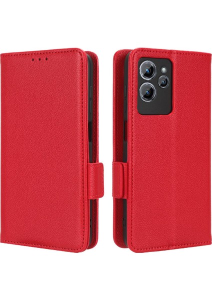 Oukitel C32 Yan Toka Cüzdan Manyetik Pu Deri Kart Yuvaları Için Kılıf (Yurt Dışından)