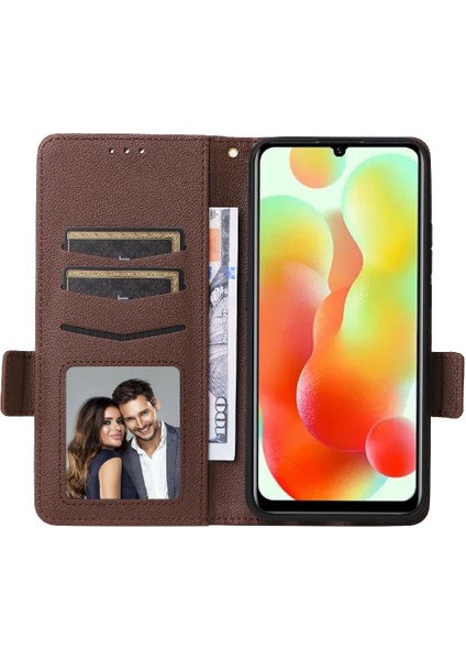 Oukitel C33 Pu Deri Kart Yuvaları Tutucu Manyetik Yan Toka Için Kılıf (Yurt Dışından) indirimleri