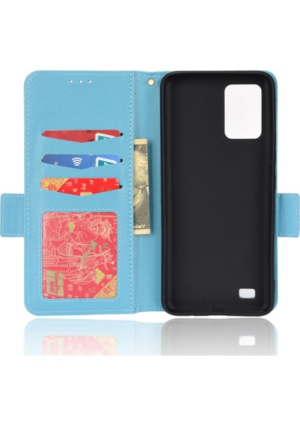 Oukitel C25 Cüzdan Pu Deri Kart Yuvaları Tutucu Yan Toka Için Kılıf (Yurt Dışından) fırsatları