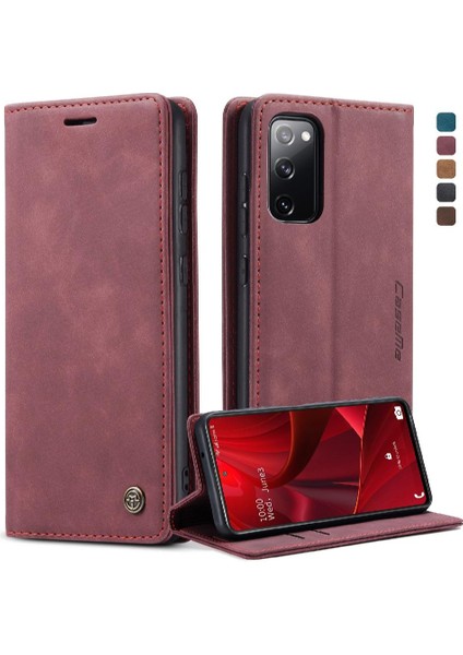 Samsung Galaxy S20 Fe Için Flip Case Vintage Pu Deri Cüzdan Flip Folio (Yurt Dışından) fiyatları