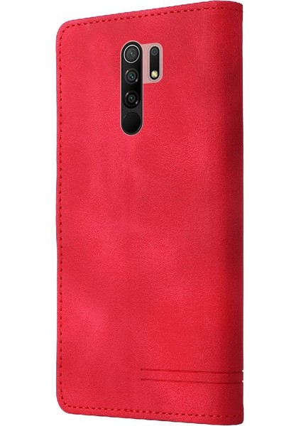 Xiaomi Redmi 9 Cüzdan Için Flip Case Basit Iş Deri Kılıf Flip (Yurt Dışından) fırsatları