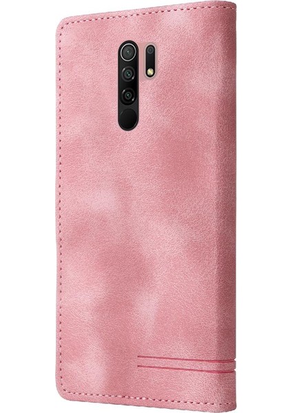 Xiaomi Redmi 9 Cüzdan Için Flip Case Basit Iş Deri Kılıf Flip (Yurt Dışından) fırsatları
