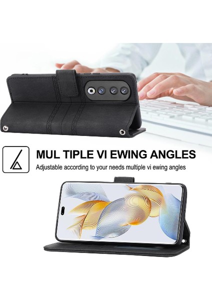 Onur Için Flip Case 90 Pro Manyetik Kapatma Cüzdan Kılıf Darbeye Pu (Yurt Dışından) fırsatları