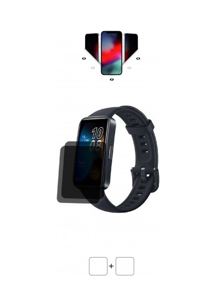 Huawei Band 8 Akıllı Saat Mat Hayalet Ekran Koruyucu Film