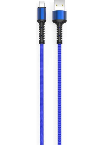 LS65 Micro USB Kablo - Mavi