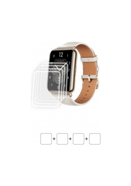Huawei Watch Fit 2 Akıllı Saat Ekran Koruyucu Poliüretan Film