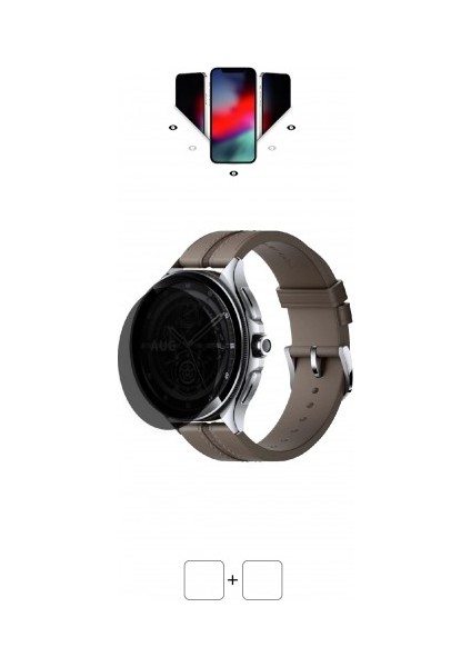 Xiaomi Watch 2 Pro Akıllı Saat Ekran Koruyucu Mat Hayalet Film