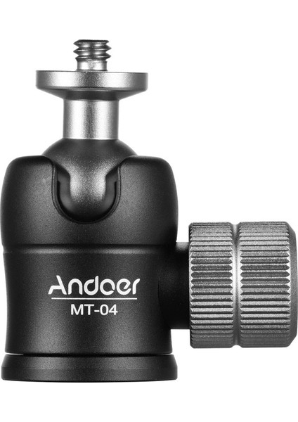 Andoer Mt-04 Mini Top Kafa 360 Derece Standart 1/4 (Yurt Dışından)