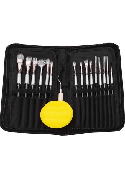 Buyfun 15'li Takım Kazıyıcı Sünger Topu ile Sanatçı Boya (Yurt Dışından)