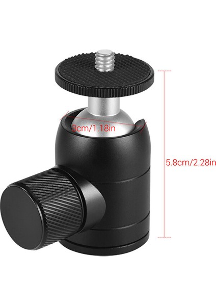 Andoer Tripod Top Kafa 360 Derece Döner Dslr Kamera (Yurt Dışından)