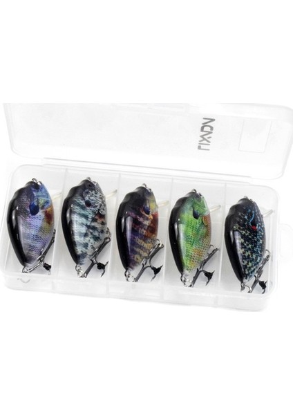 Lixada 5'li Balıkçılık Lures 6 cm 15G Mini Wobbler (Yurt Dışından) fiyatları