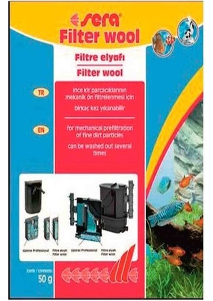 Elyaf Filtre Malzemesi 50 gr