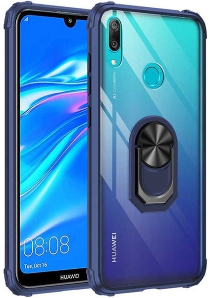 Huawei Y7 Prime 2019 Uyumlu Kılıf Mola Kapak, Lacivert