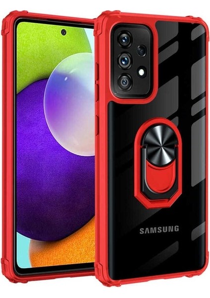 Samsung Galaxy A52 Uyumlu Kılıf Mola Kapak, Kırmızı
