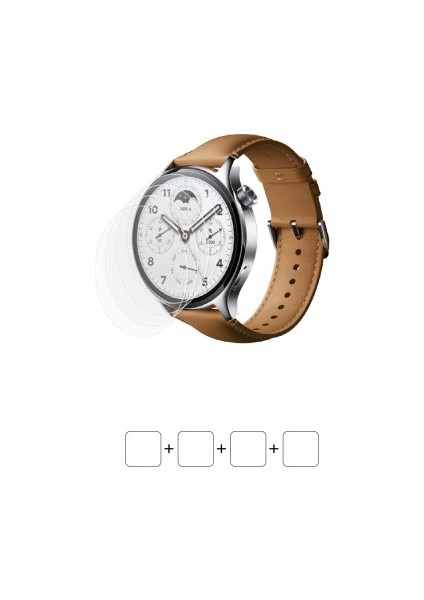 Xiaomi Watch S1 Pro Akıllı Saat Ekran Koruyucu Poliüretan Film