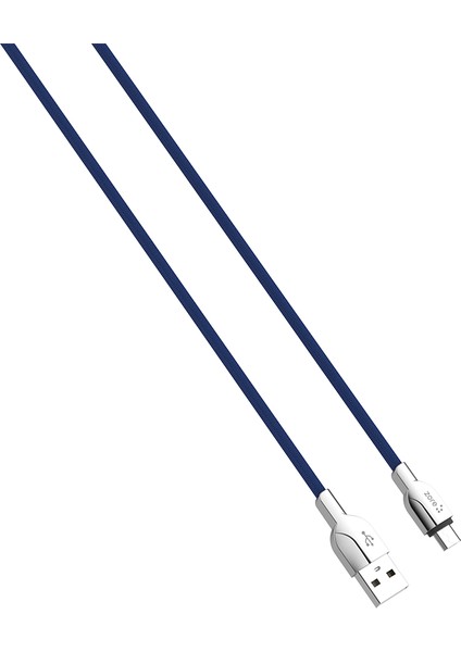 ZR-LS411 Micro USB Kablo - Mavi
