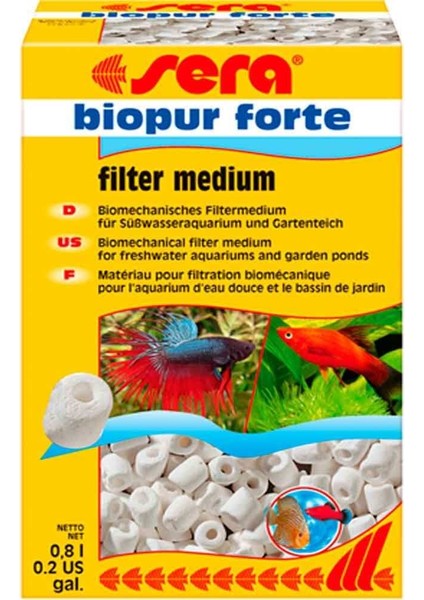 Biopur Forte Filtre Malzemesi 0,8 Lt