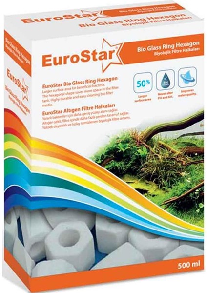 Eurostar Bio Filter Ring Hexagon 500 Ml