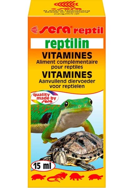 Reptilin 15 Ml Kaplumbağa ve Sürüngen Vitamini