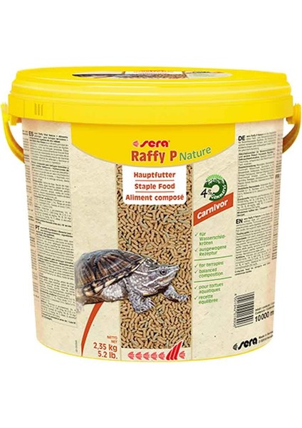 Raffy P Nature Kaplumbağa Yemi 10 LT