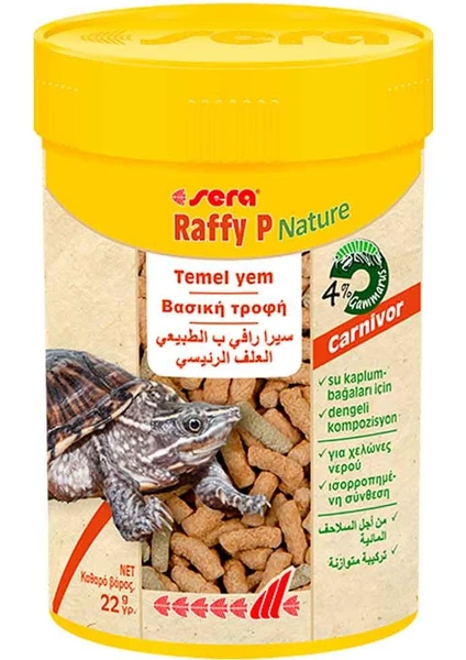 Raffy P Nature Kaplumbağa Yemi 100 ML